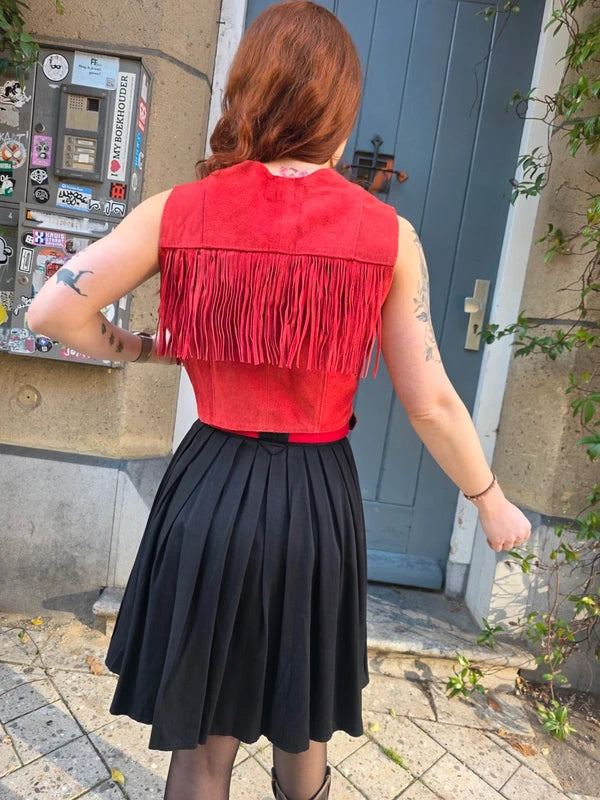 Vintage 80's / 90's C.County Fringe Waistcoat