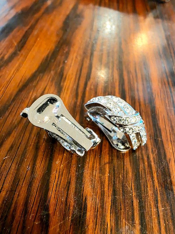 Vintage 80s Clip on Earrings