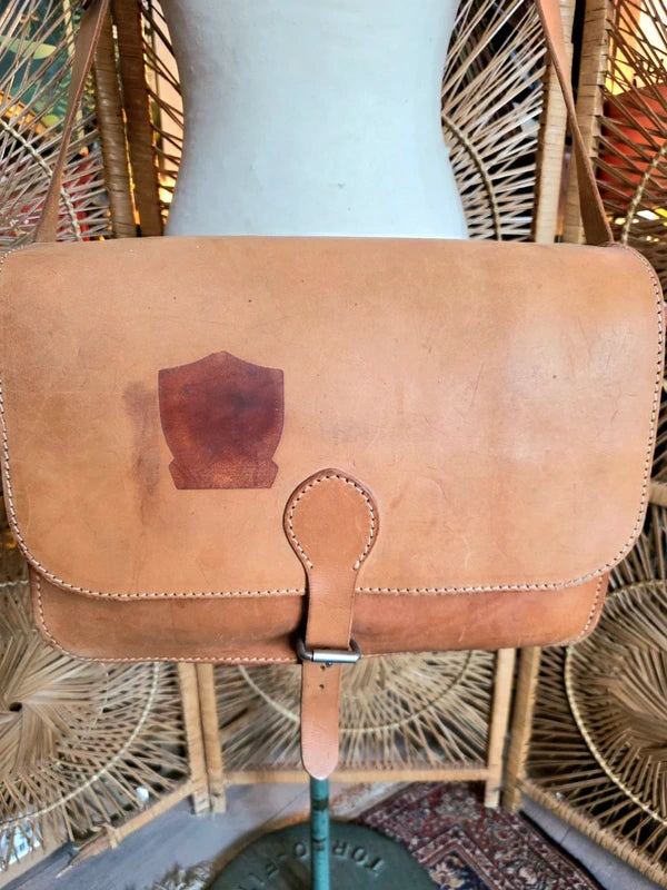 Vintage 70's Messenger Bag