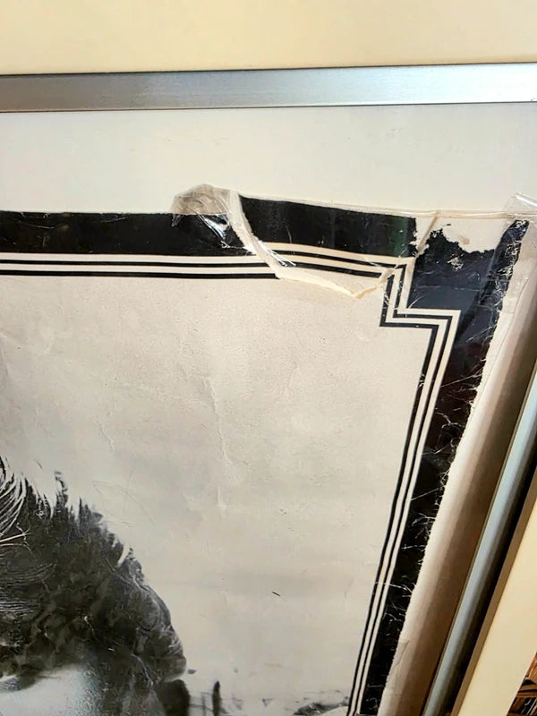 Vintage Framed Elvis Poster