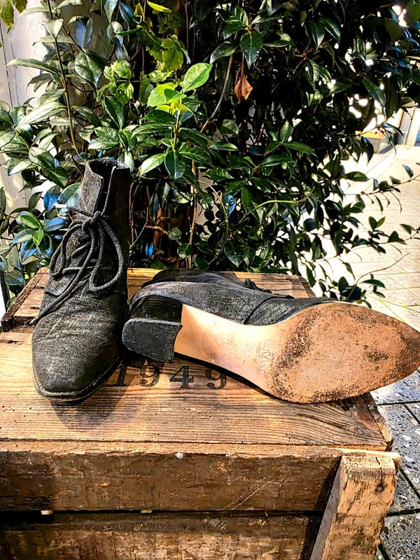 Vintage 80's Revival Ankle Boots