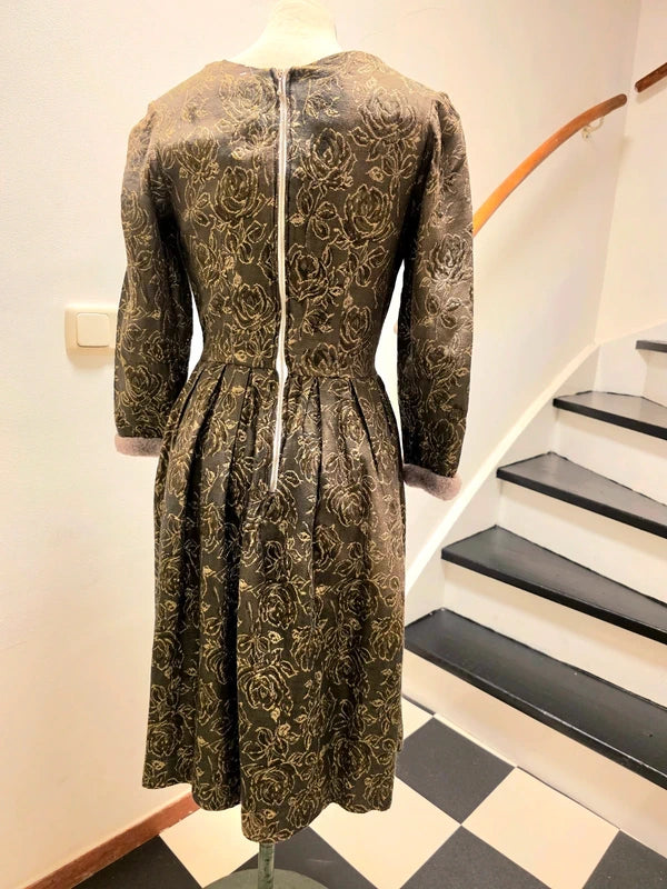 Vintage 80's Midi Dress