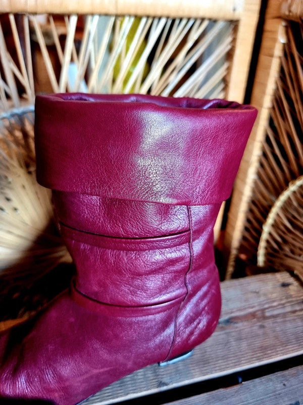 Vintage 80s Leather Boots