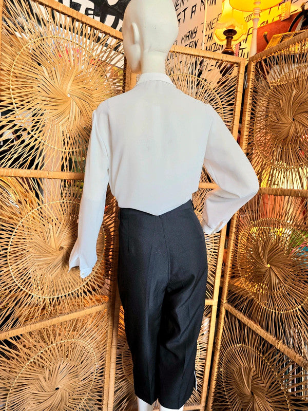 Vintage 80s Crop Trouser