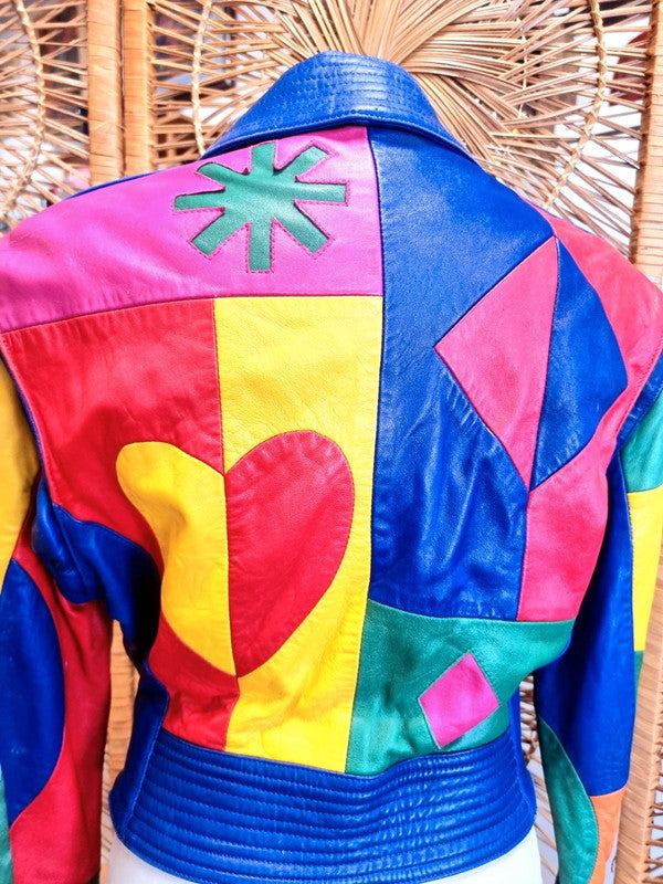 Vintage 80’s/90’s Michael Hoban North Beach Biker Jacket