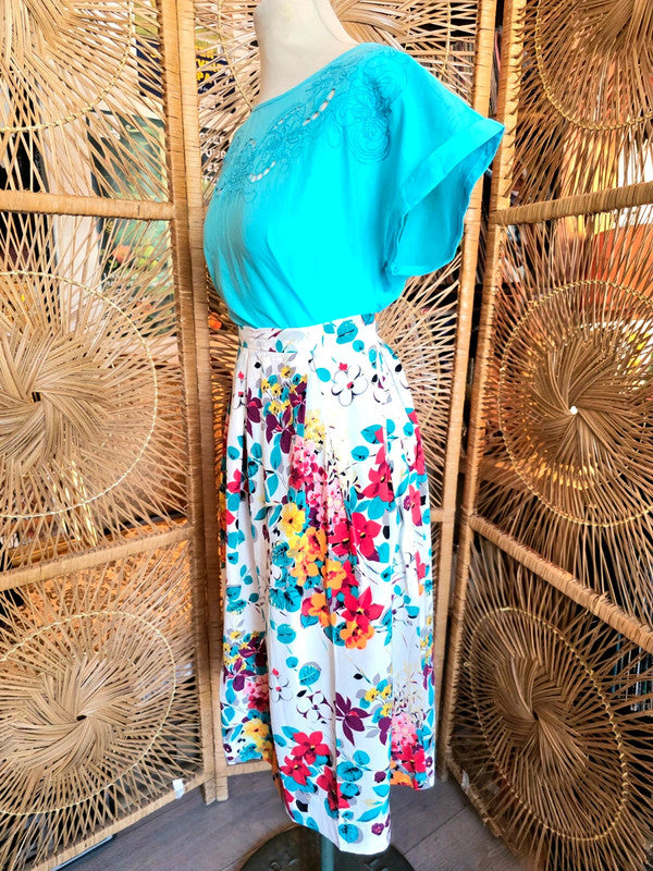 Vintage 80's/90's Floral Skirt