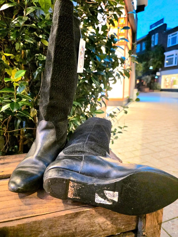 Vintage 80's Pull up Boots