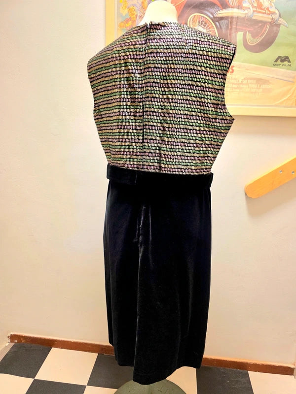 Vintage 70's / 80's Velours Champion Dress