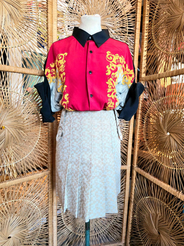 Vintage 80´s Azue Oversize Shirt