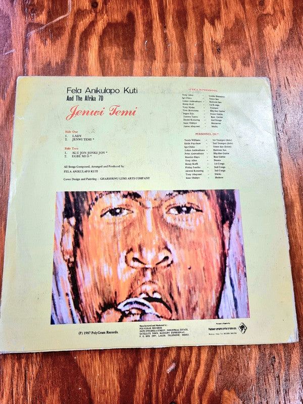 Fẹla Anikulapo Kuti And The Afrika 70 – Jenwi Temi Don't Gag Me Vinyl Record