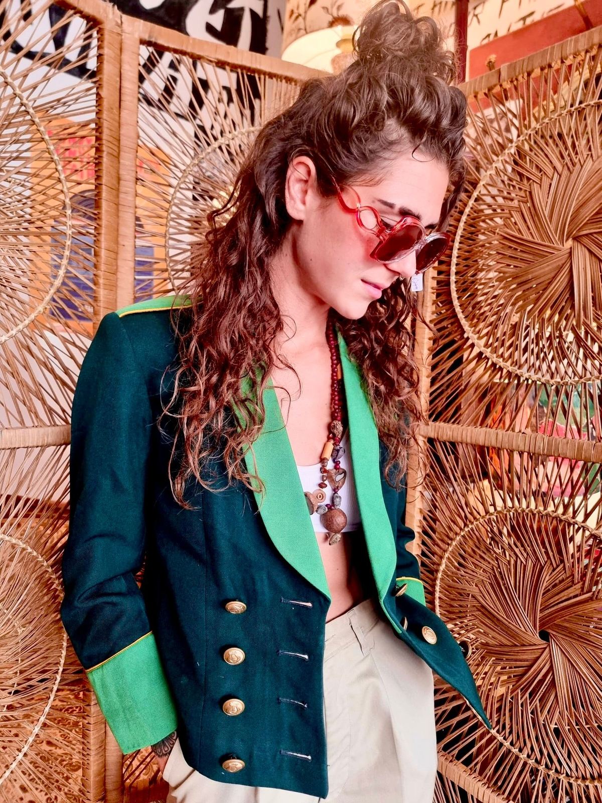 Vintage Dutch Marching Band Jacket