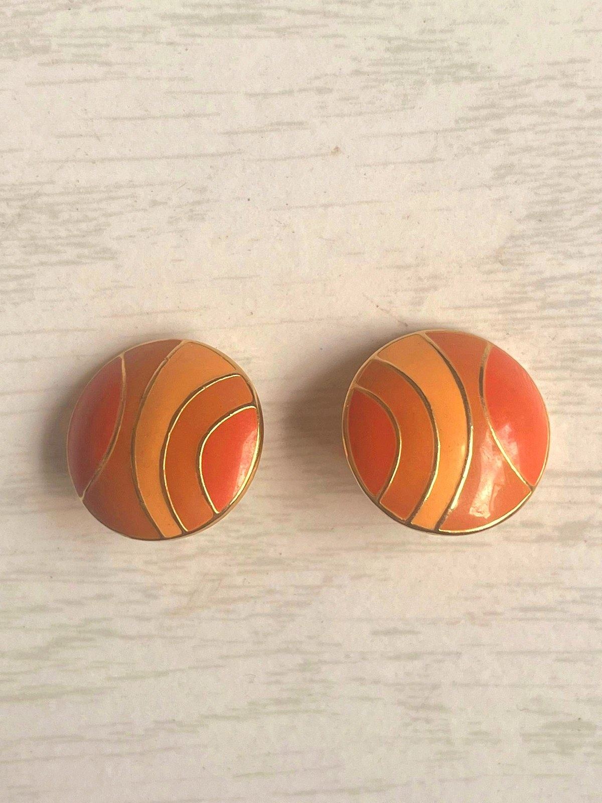 Vintage 80's Clip-Ons Earrings