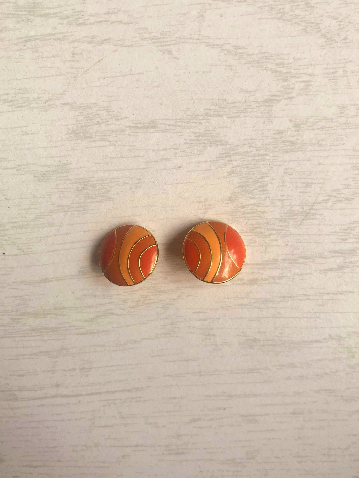 Vintage 80's Clip-Ons Earrings