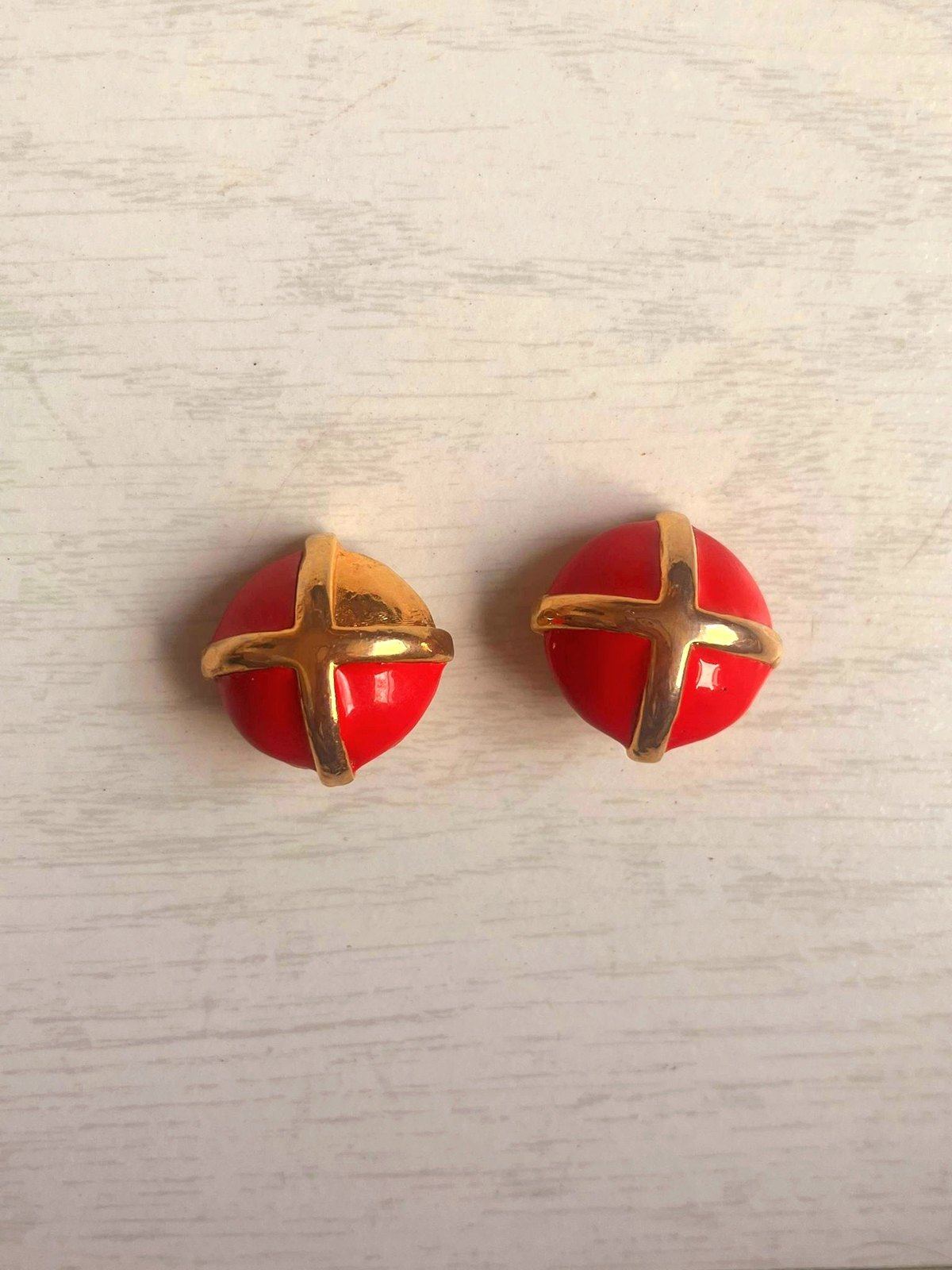 Vintage 80's Clip-Ons Earrings