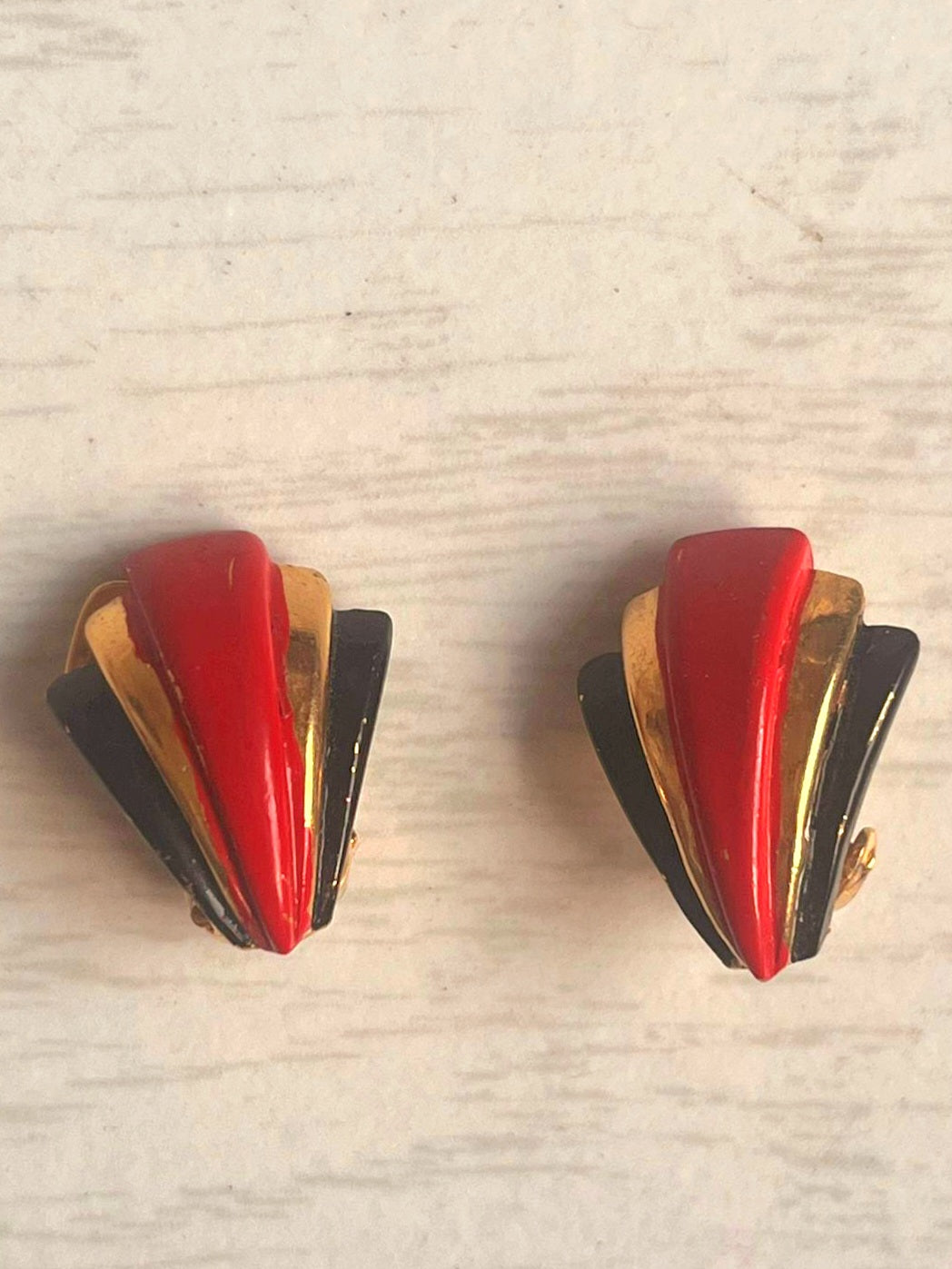 Vintage 80's Clip-Ons Earrings