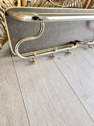 Vintage 1970's Wall Mount Coat Rack