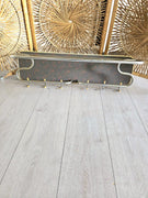 Vintage 1970's Wall Mount Coat Rack