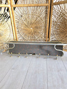 Vintage 1970's Wall Mount Coat Rack