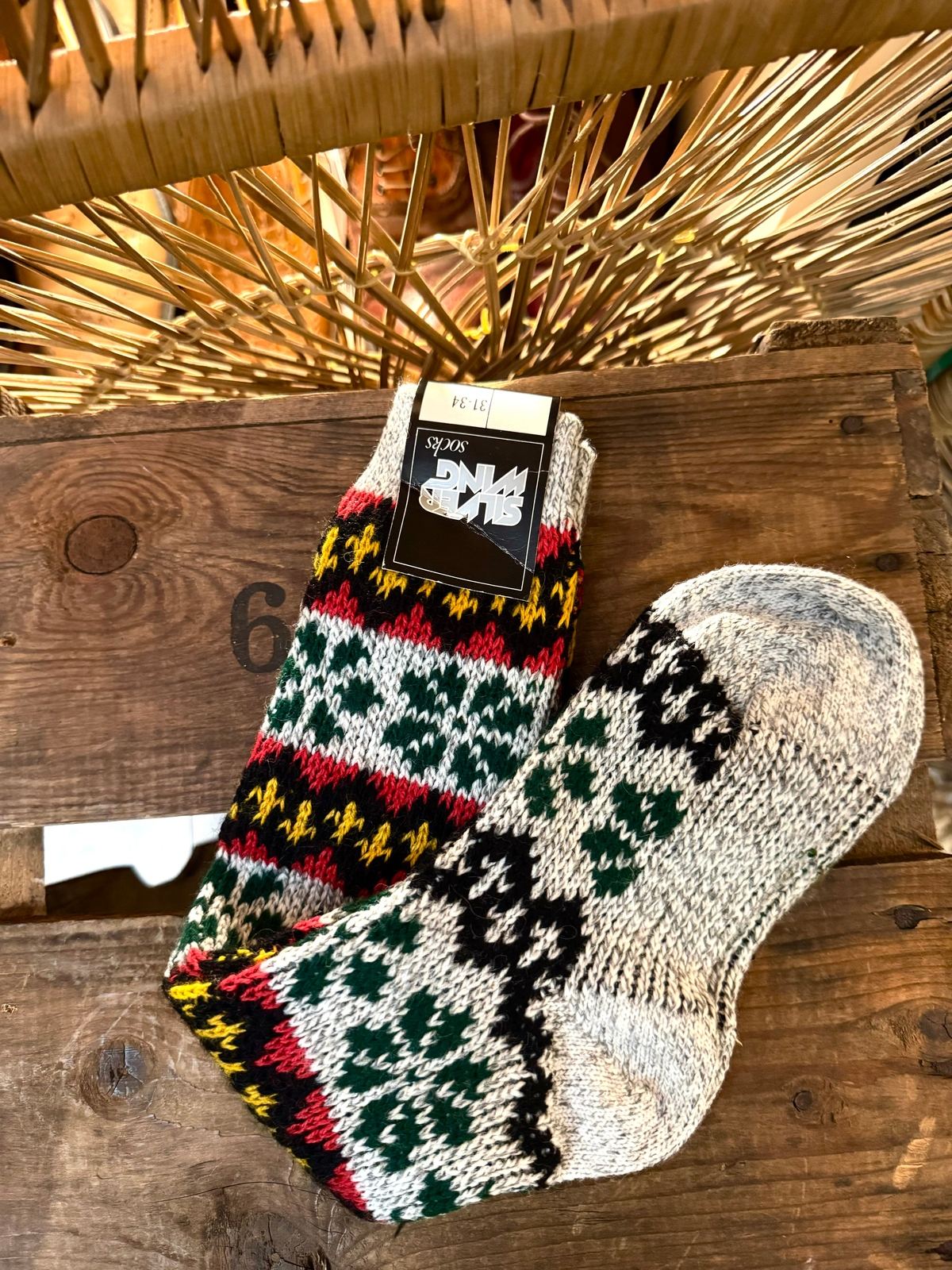 Silver Wing Socks