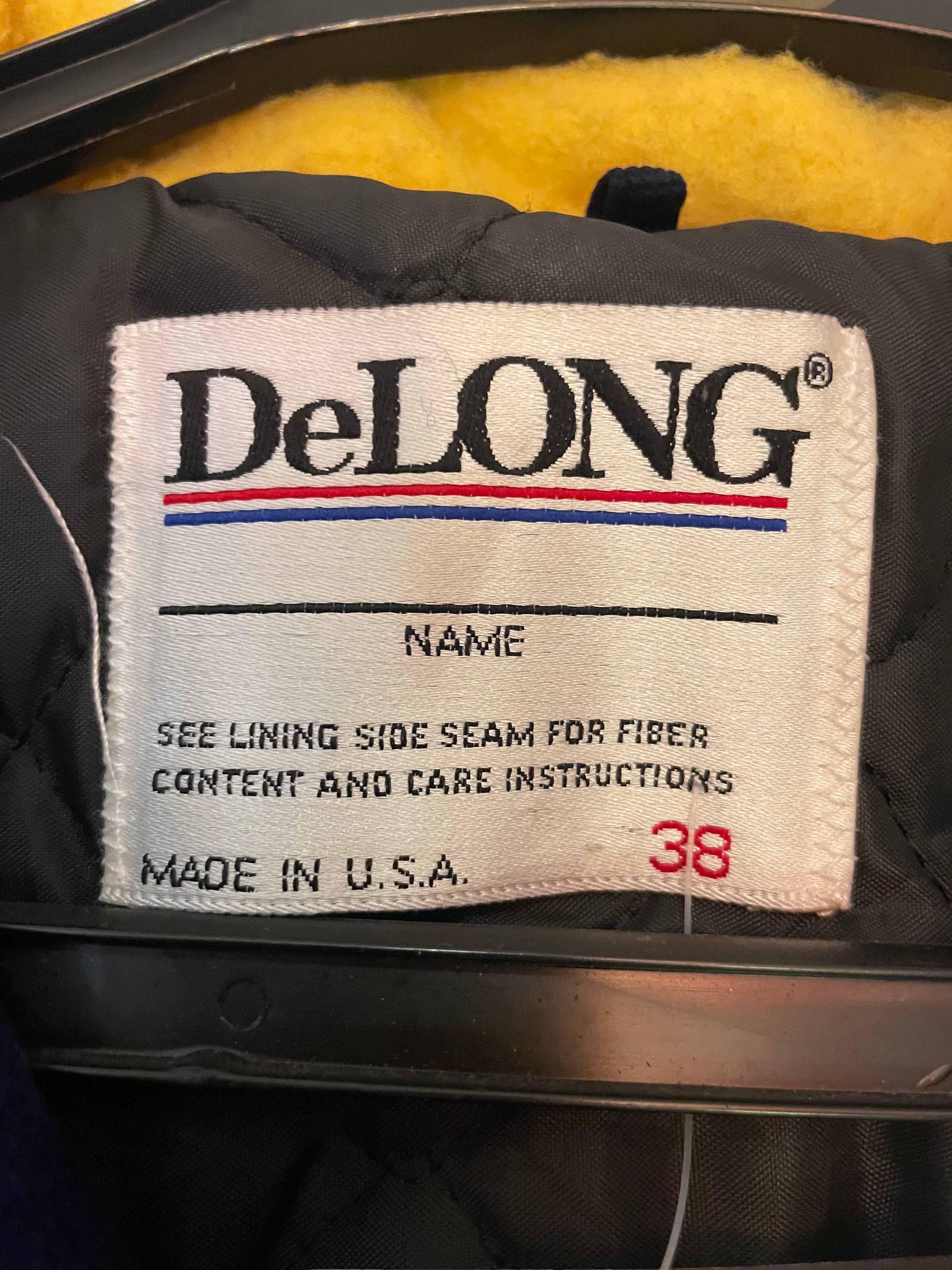 Vintage 80's DeLong Jacket