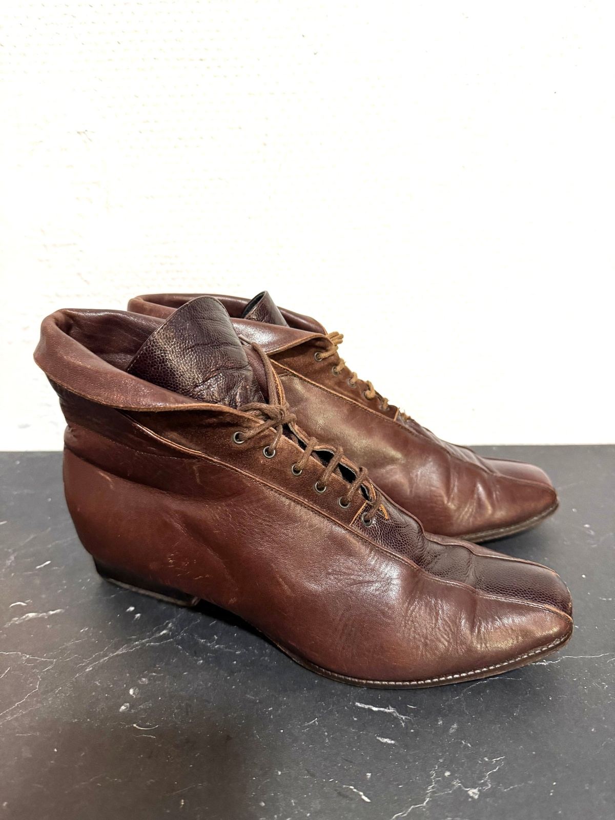 Vintage 80's Revival Leather shoes