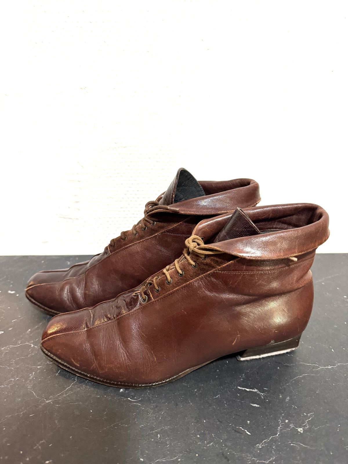Vintage 80's Revival Leather shoes