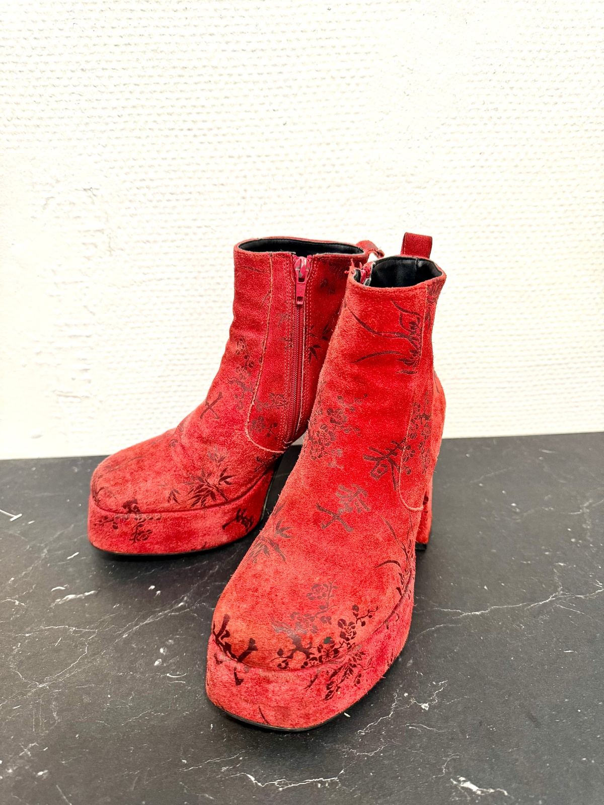 Vintage Davos Gomma Ankle boots