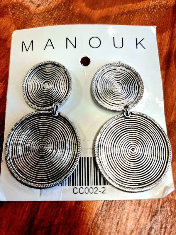 Brand New Manouk Clip Earrings