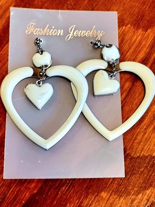 Brand New 80s Pierced Earrings