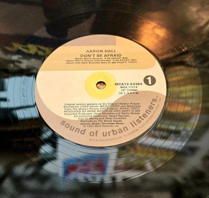 Aaron Hall – Don't Be Afraid Vinyl Record Good - Yatva
