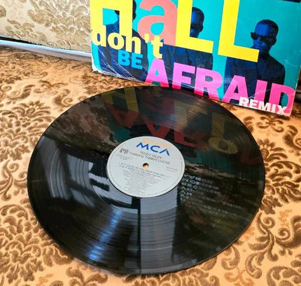 Aaron Hall/Teddy Riley – Don't Be Afraid (Remix) Vinyl Record - Yatva