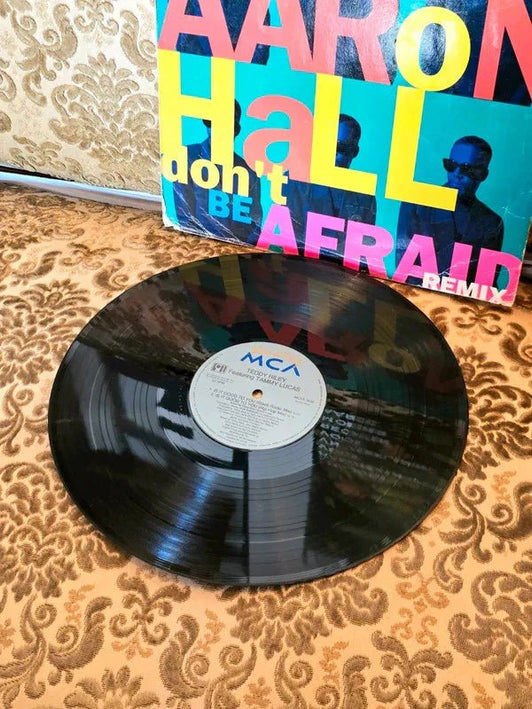Aaron Hall/Teddy Riley – Don't Be Afraid (Remix) Vinyl Record - Yatva