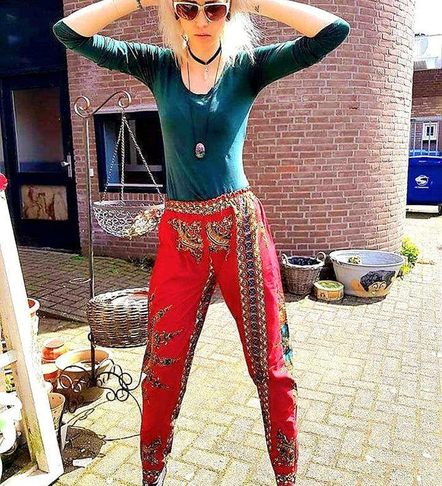African Print Trouser - Yatva