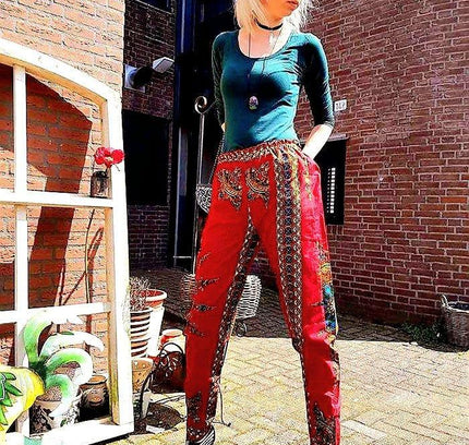African Print Trouser - Yatva
