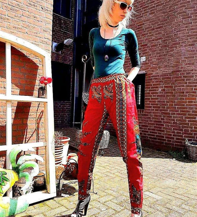 African Print Trouser - Yatva