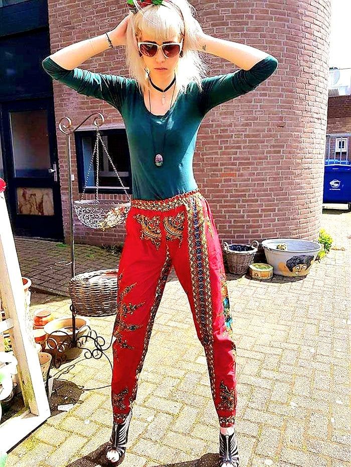 African Print Trouser