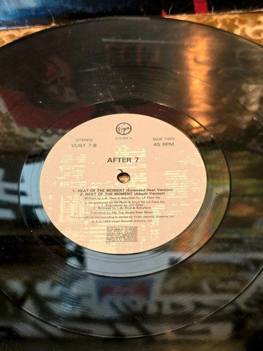 After 7 – Heat Of The Moment Vinyl Record - Yatva