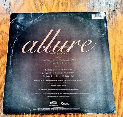 Allure – Head Over Heels Record Vinyl - Yatva