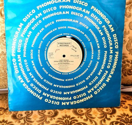 Alton Edwards – I Just Wanna (Spend Some Time With You) Vinyl Record - Yatva