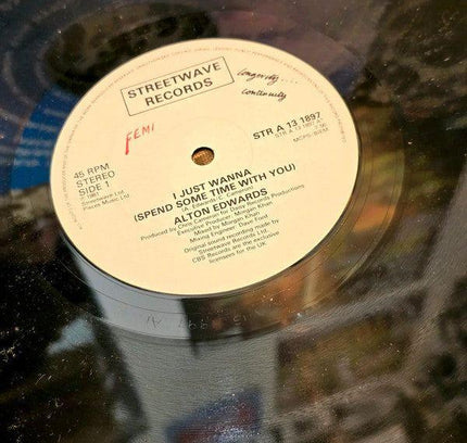 Alton Edwards – I Just Wanna (Spend Some Time With You) Vinyl Record - Yatva