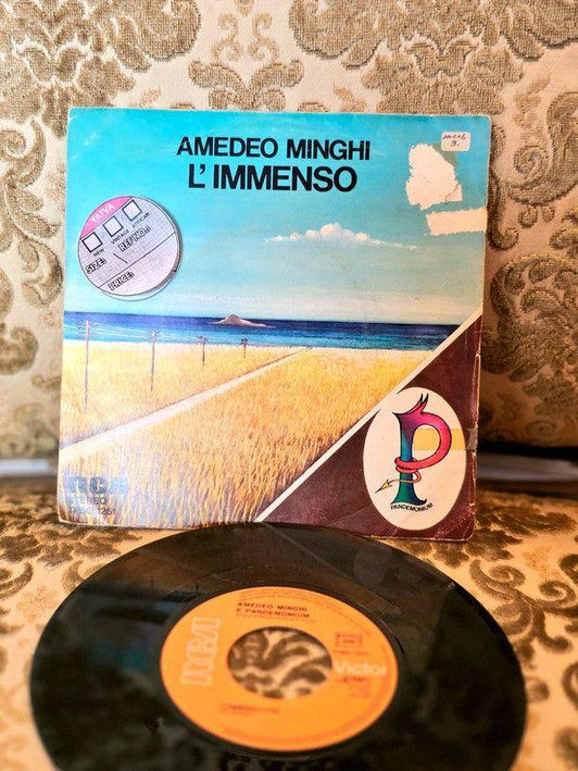Amedeo Minghi E Pandemonium – L'Immenso Vinyl Record - Yatva