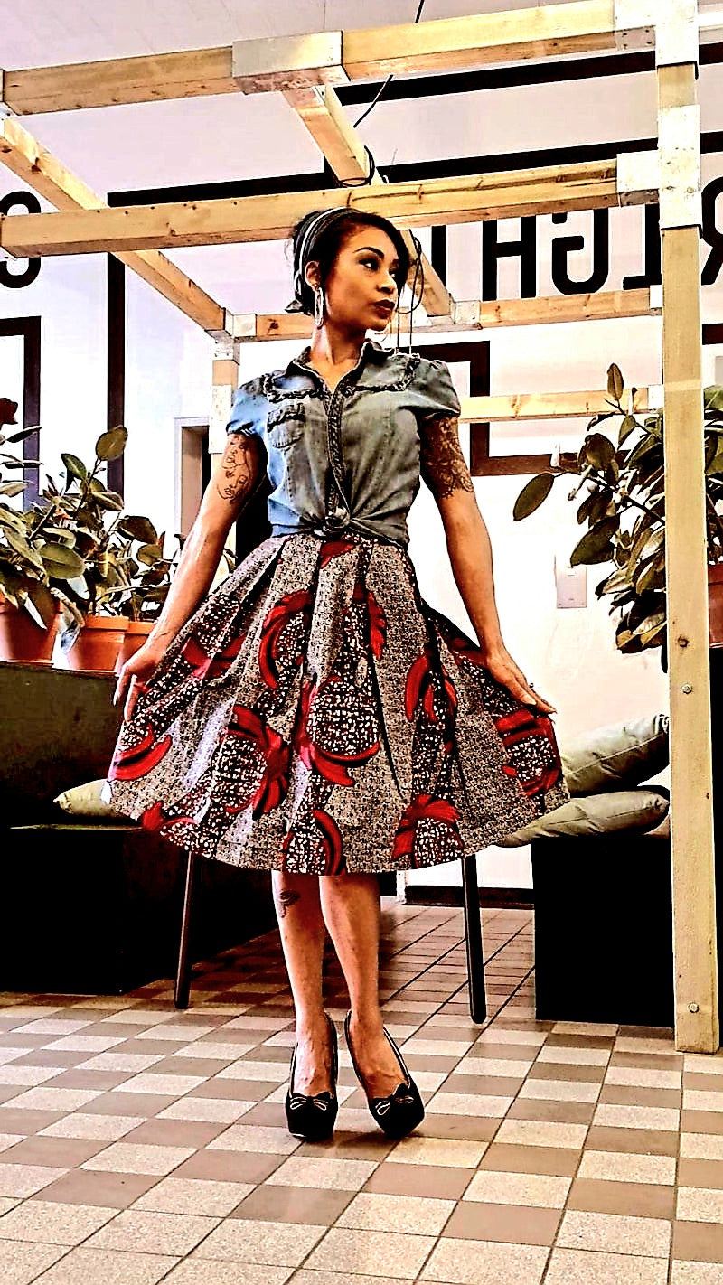 Ankara Vilsco Skirt