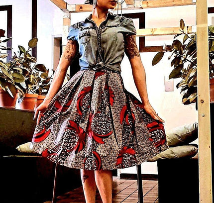 Ankara Vilsco Skirt - Yatva