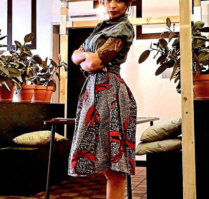 Ankara Vilsco Skirt - Yatva