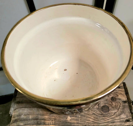 Antique Belguim Plant Pot by H. Bequet - Yatva