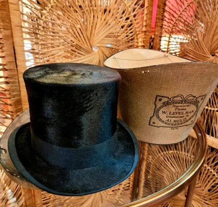 Antique Bus Top Hat Original Box - Yatva