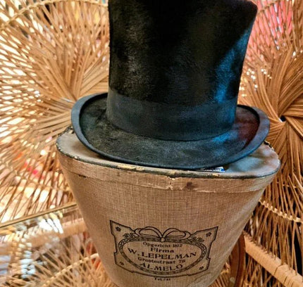 Antique Bus Top Hat Original Box - Yatva