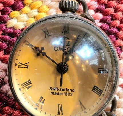 Antique Omega Crystal Ball Pocket Watch - Yatva
