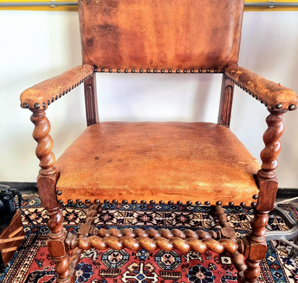 Antique Spanish Colonial Armchair - Yatva