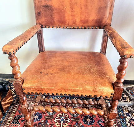 Antique Spanish Colonial Armchair - Yatva